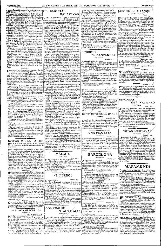 ABC MADRID 06-01-1908 página 2