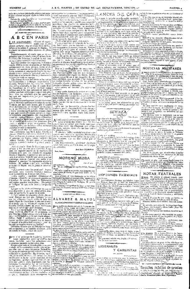 ABC MADRID 07-01-1908 página 4