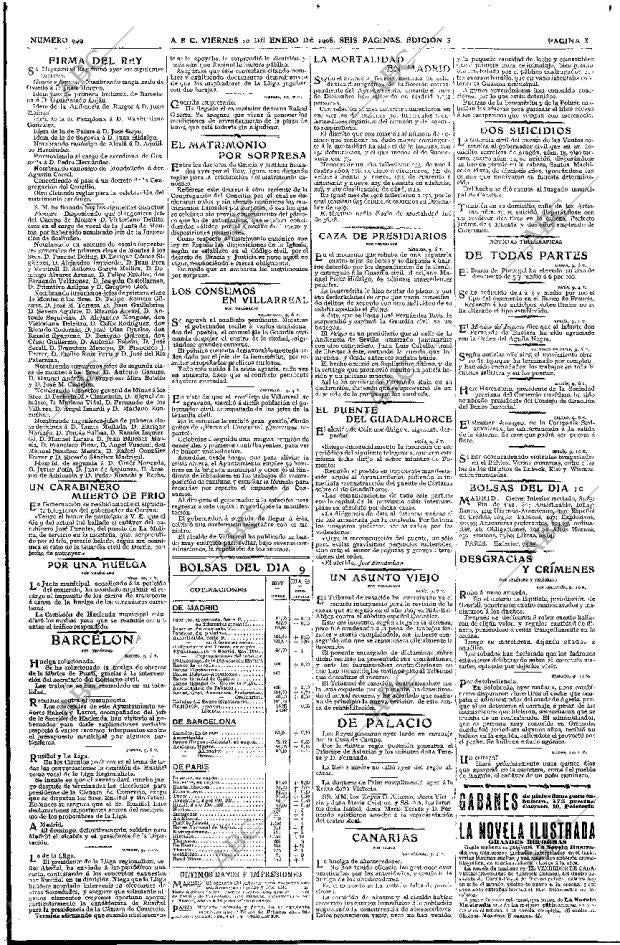 ABC MADRID 10-01-1908 página 3