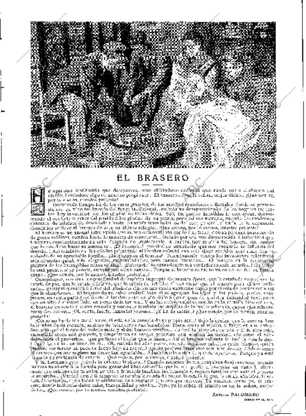 Periódico BLANCO Y NEGRO MADRID 11-01-1908,portada 