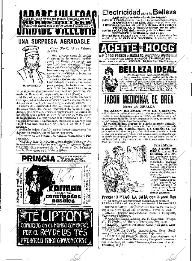 BLANCO Y NEGRO MADRID 18-01-1908 página 27