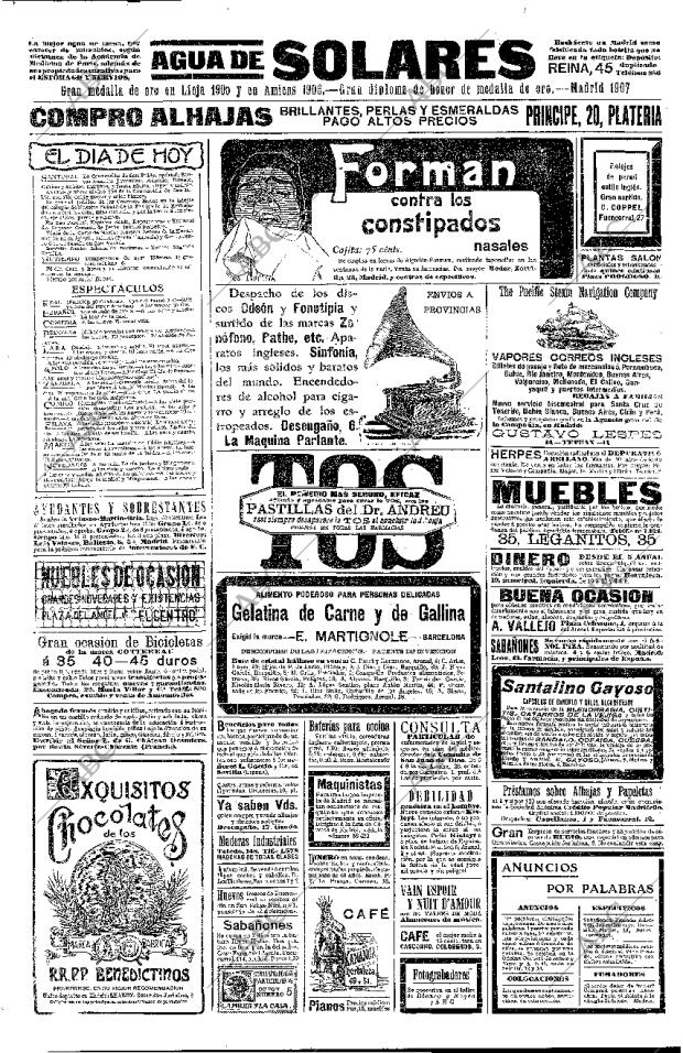 ABC MADRID 25-01-1908 página 6