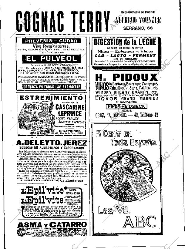 BLANCO Y NEGRO MADRID 25-01-1908 página 24