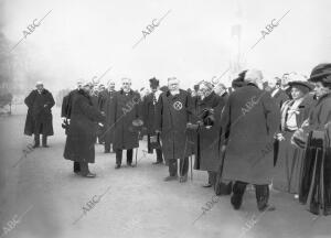 Inauguración del monumento al senador Scheurer-Kertner, en el jardín del...