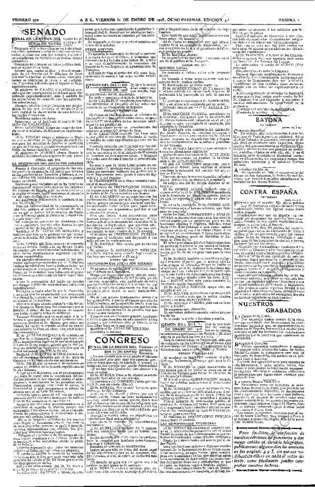 ABC MADRID 31-01-1908 página 2