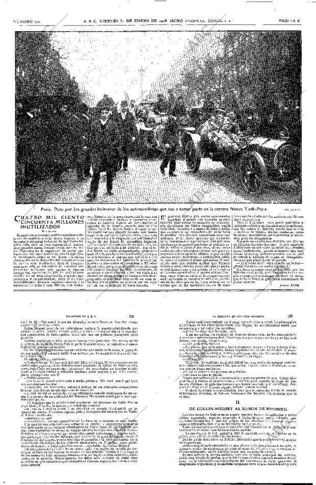 ABC MADRID 31-01-1908 página 6