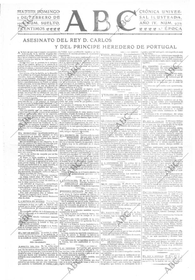 ABC MADRID 02-02-1908 página 1
