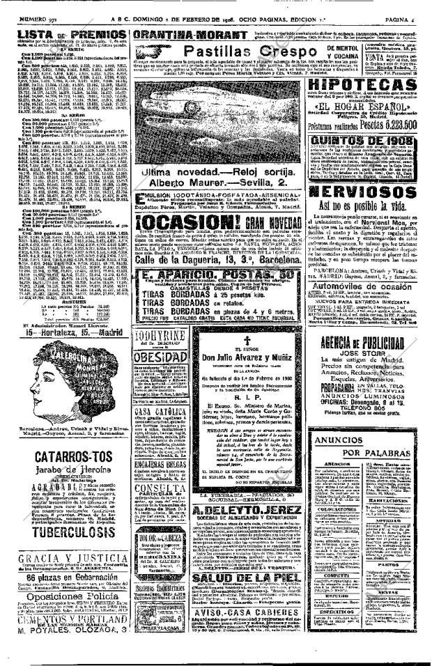 ABC MADRID 02-02-1908 página 4