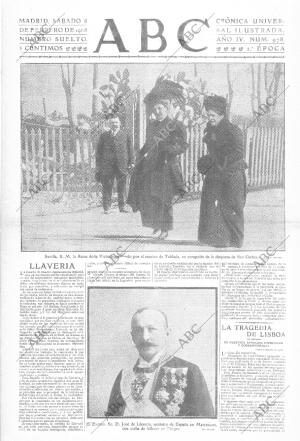 ABC MADRID 08-02-1908 página 1