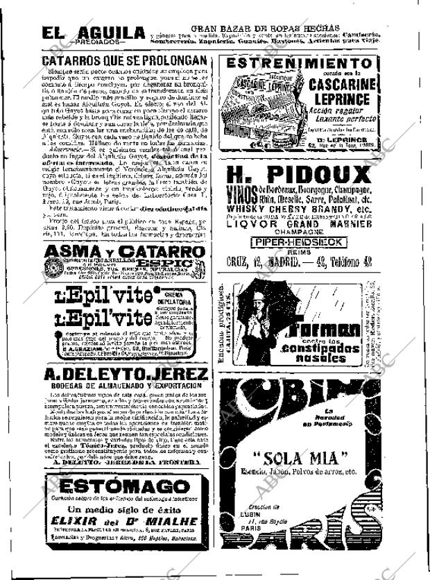 BLANCO Y NEGRO MADRID 08-02-1908 página 21