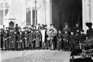 Las Niñas del asilo de Aguda