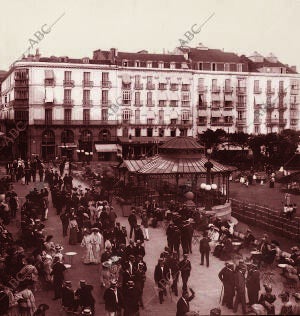 San Sebastián. La terraza del gran Casino