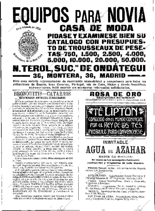 BLANCO Y NEGRO MADRID 15-02-1908 página 23