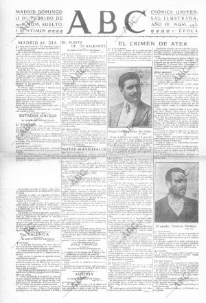 ABC MADRID 23-02-1908 página 1