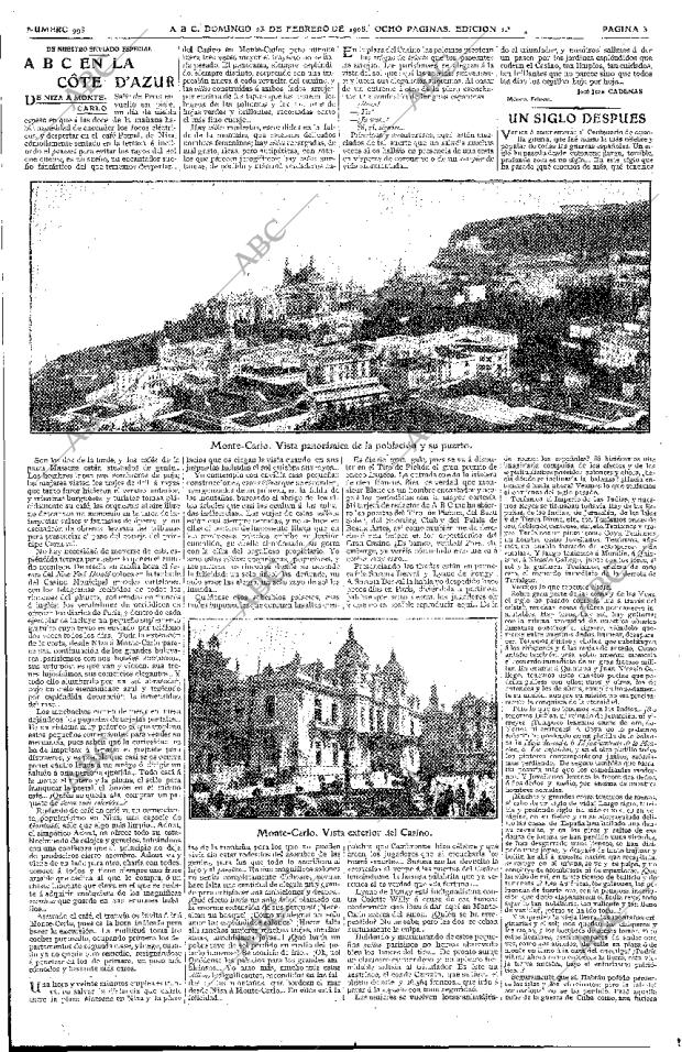 ABC MADRID 23-02-1908 página 3