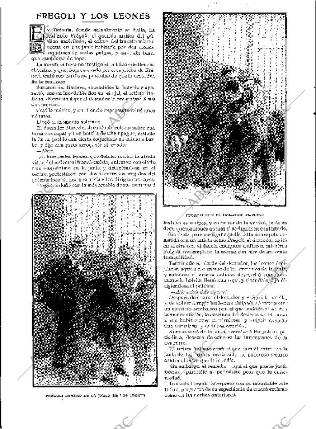 BLANCO Y NEGRO MADRID 29-02-1908 página 20