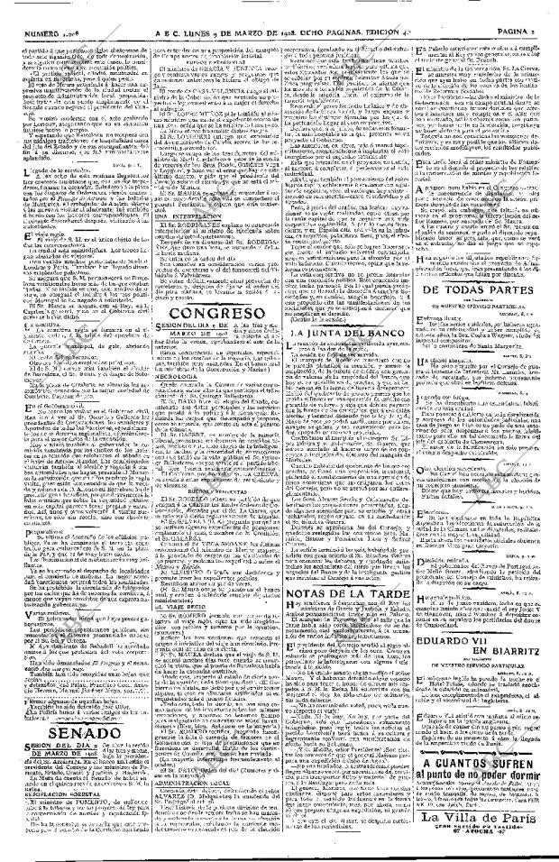 ABC MADRID 09-03-1908 página 2
