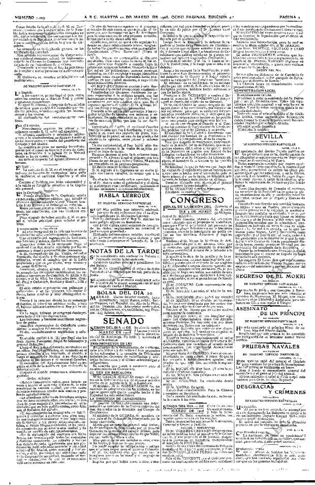 ABC MADRID 10-03-1908 página 2