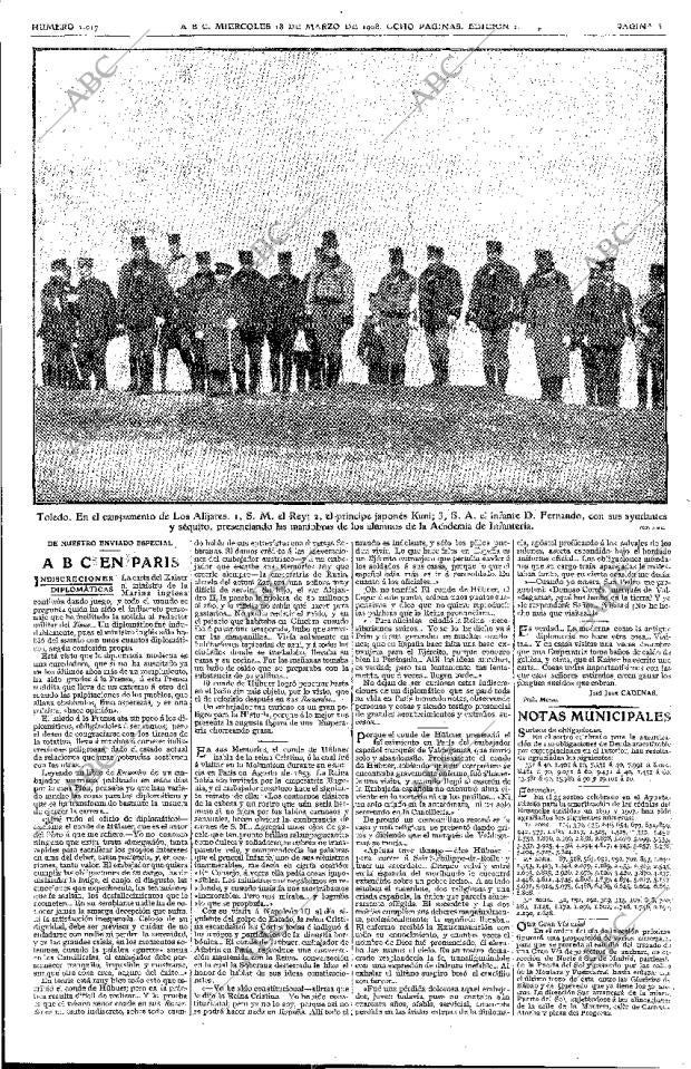 ABC MADRID 18-03-1908 página 3
