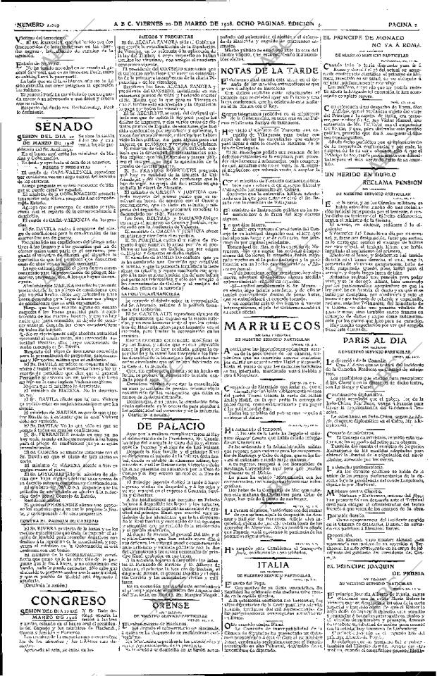 ABC MADRID 20-03-1908 página 2