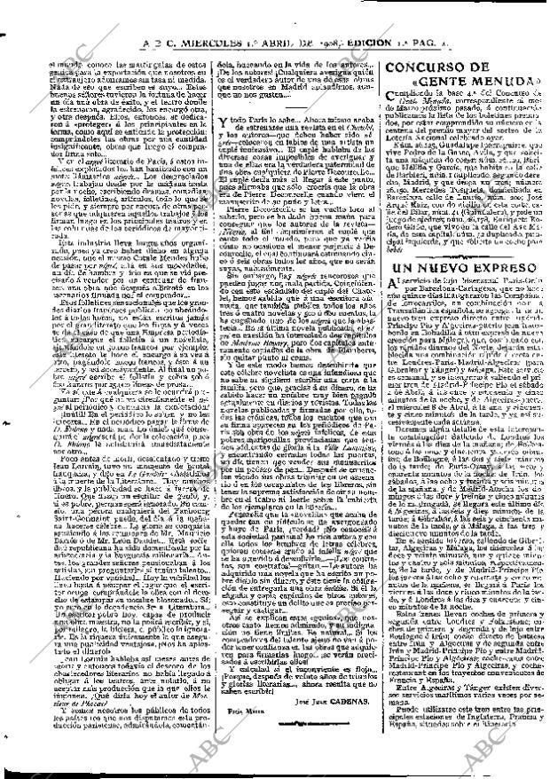 ABC MADRID 01-04-1908 página 4