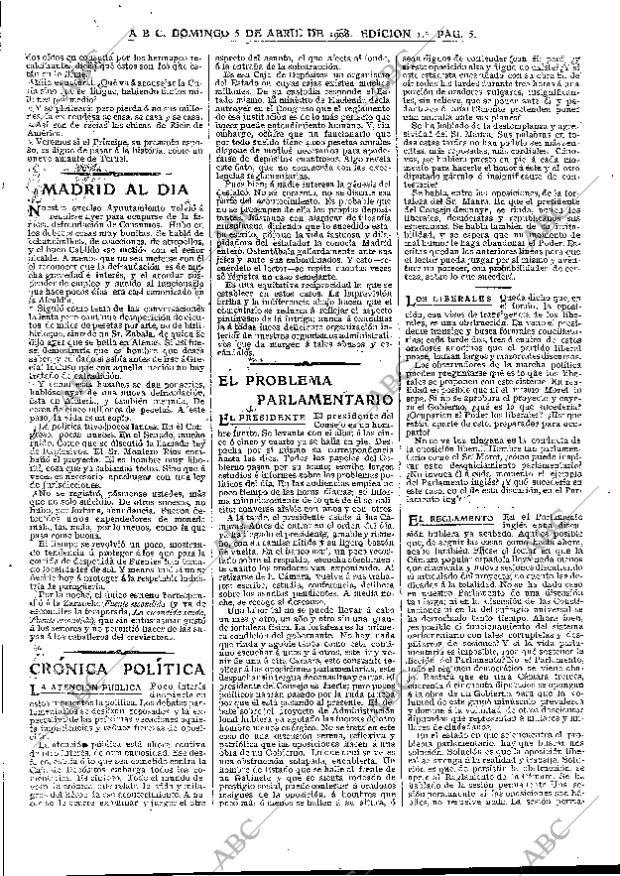 ABC MADRID 05-04-1908 página 5