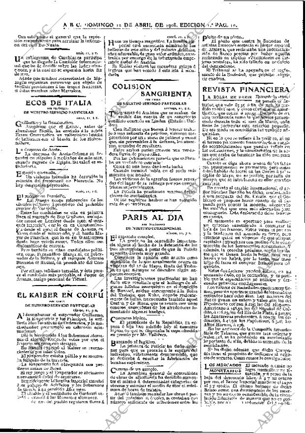 ABC MADRID 12-04-1908 página 10