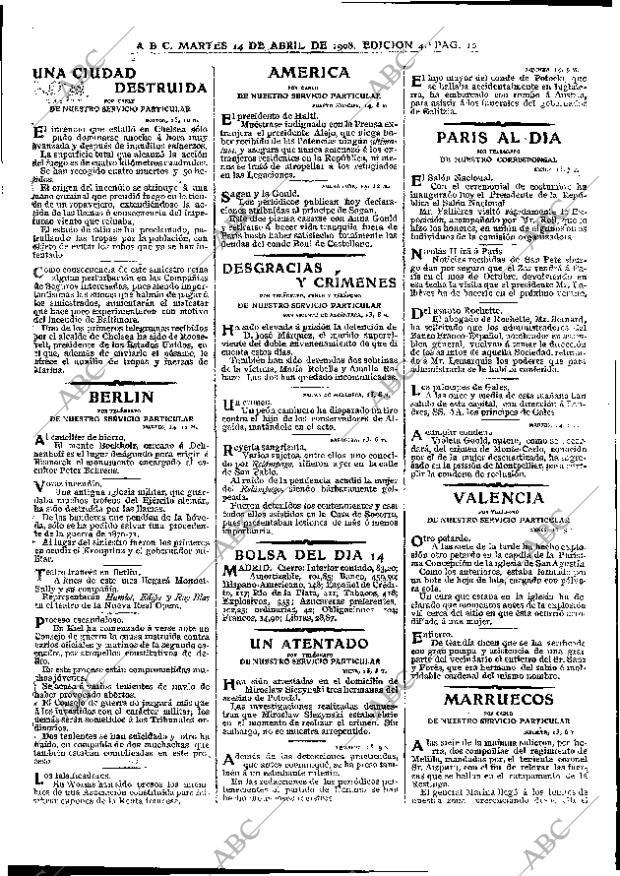 ABC MADRID 14-04-1908 página 10