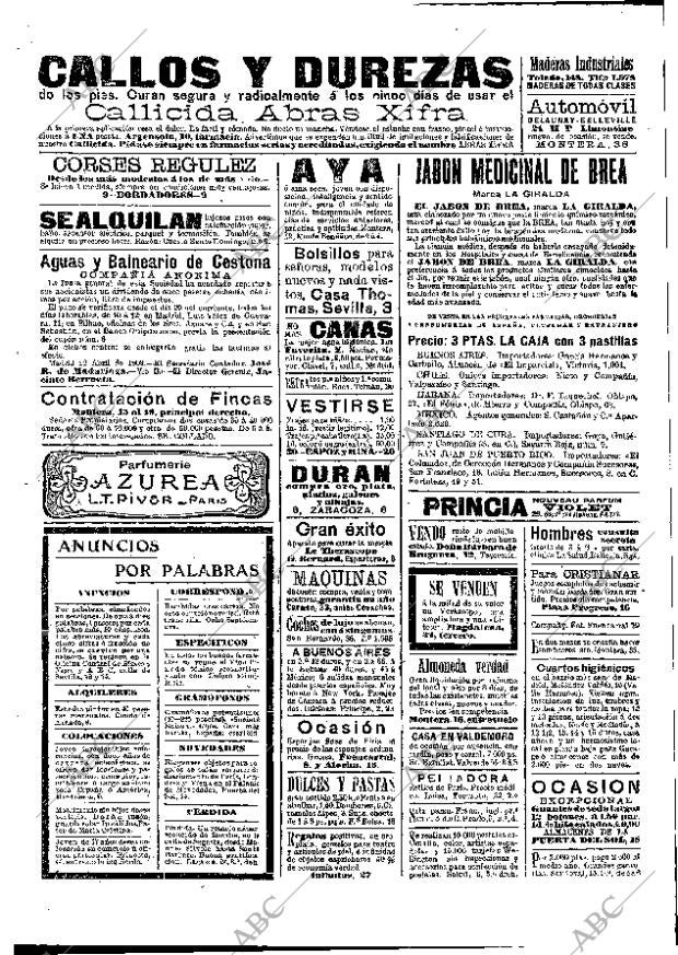 ABC MADRID 14-04-1908 página 2