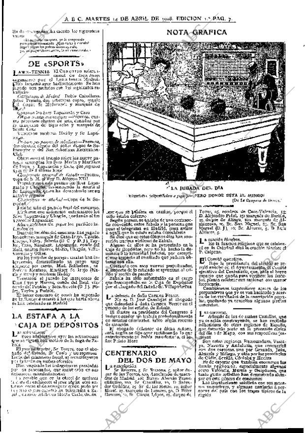 ABC MADRID 14-04-1908 página 7
