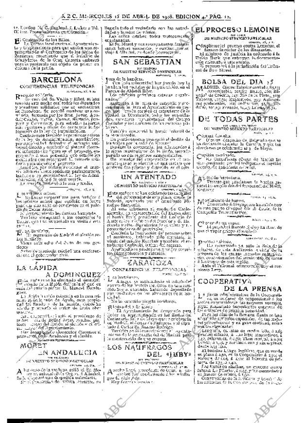 ABC MADRID 15-04-1908 página 10