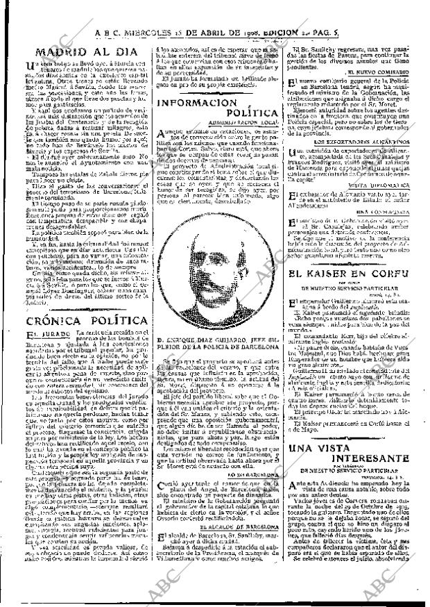 ABC MADRID 15-04-1908 página 5