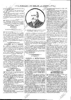 ABC MADRID 15-04-1908 página 6