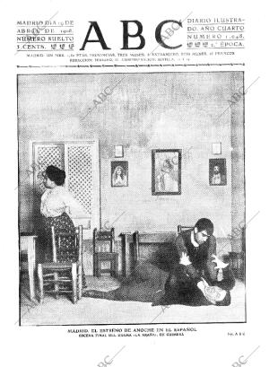 ABC MADRID 19-04-1908 página 1