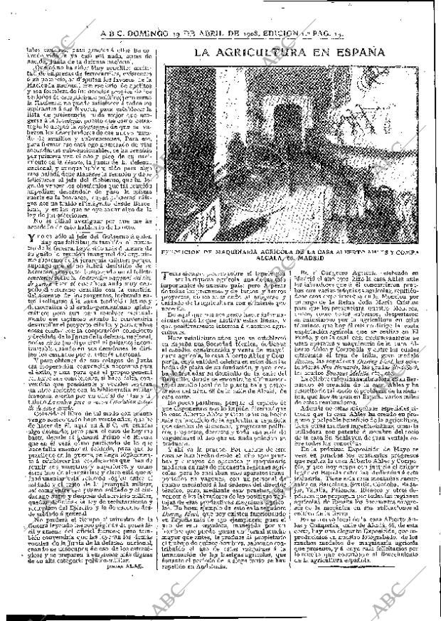 ABC MADRID 19-04-1908 página 14