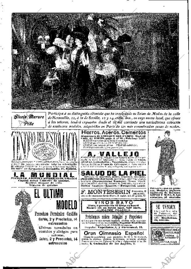 ABC MADRID 19-04-1908 página 16