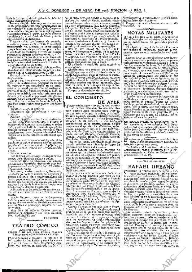 ABC MADRID 19-04-1908 página 8