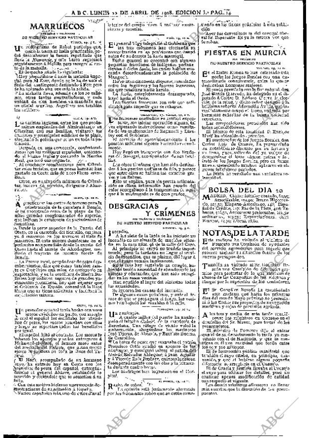 ABC MADRID 20-04-1908 página 14