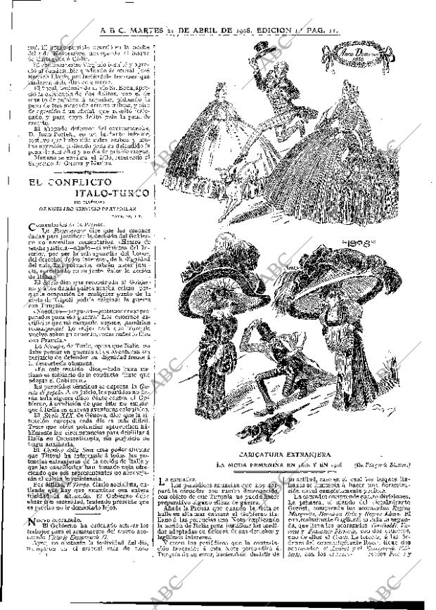 ABC MADRID 21-04-1908 página 11