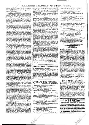 ABC MADRID 21-04-1908 página 4