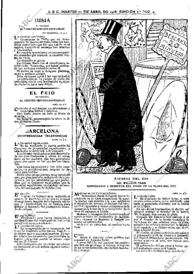ABC MADRID 21-04-1908 página 9