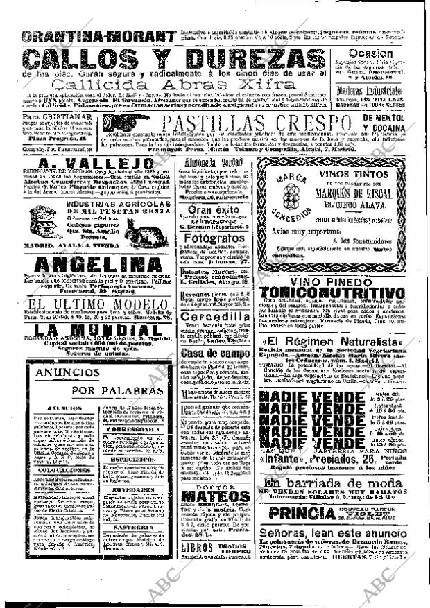 ABC MADRID 24-04-1908 página 2