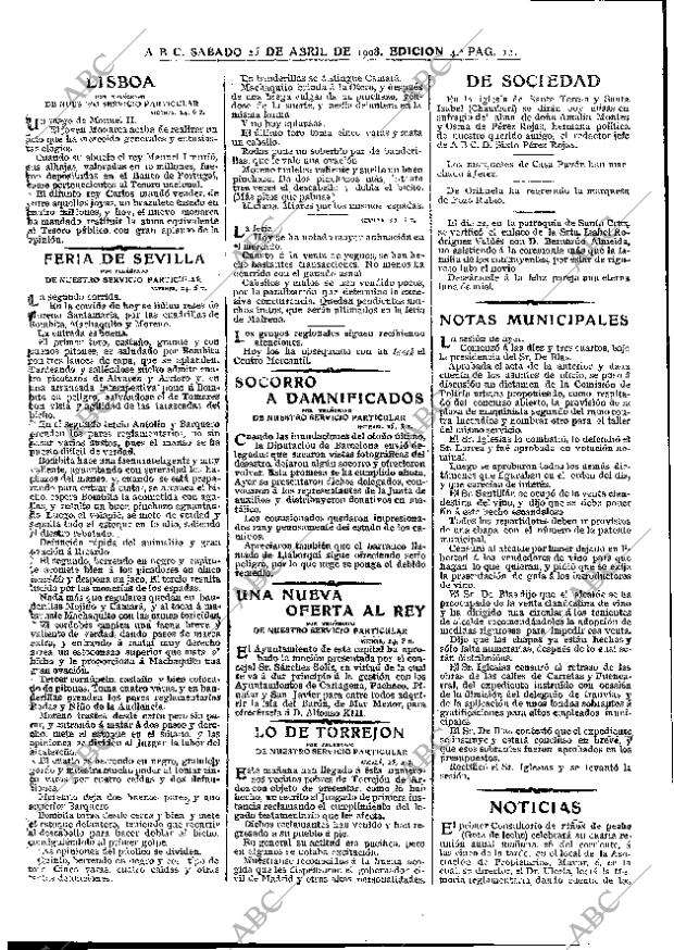 ABC MADRID 25-04-1908 página 12
