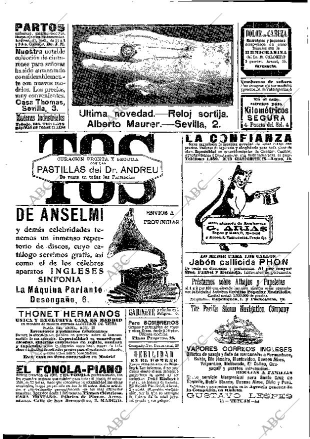ABC MADRID 25-04-1908 página 16