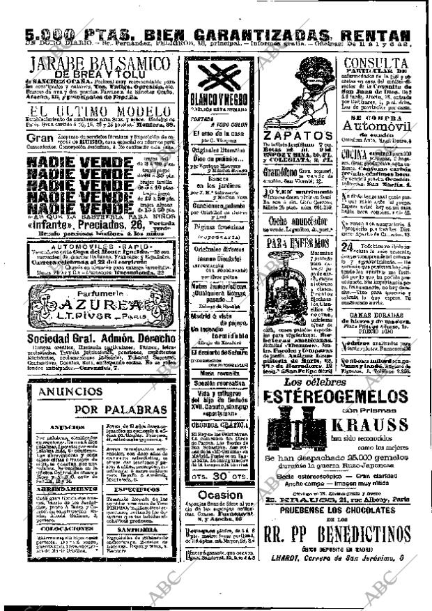 ABC MADRID 25-04-1908 página 2