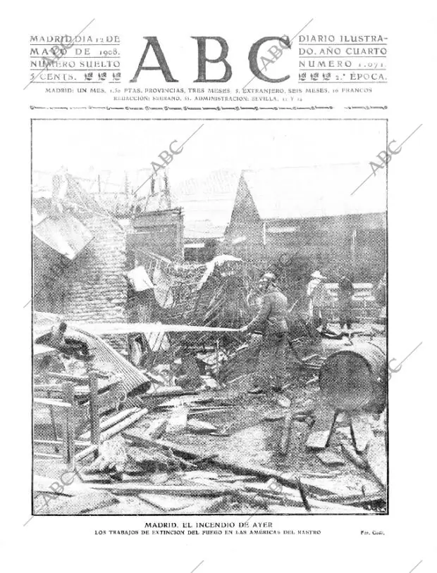 ABC MADRID 12-05-1908 página 1