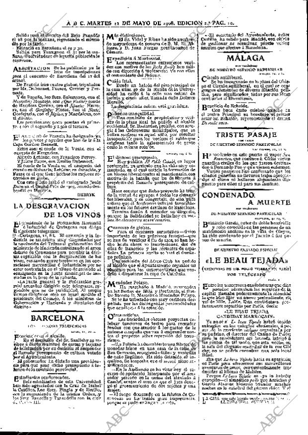 ABC MADRID 12-05-1908 página 10