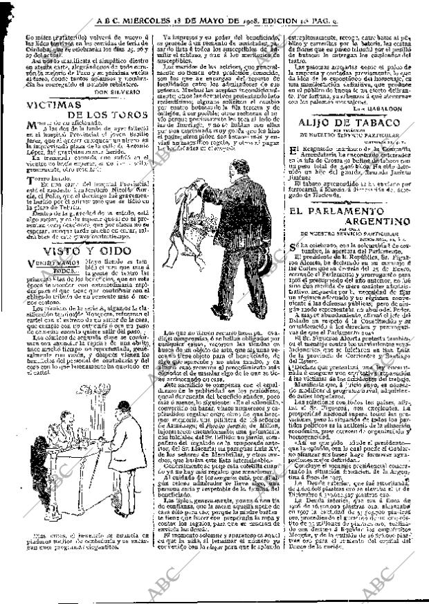 ABC MADRID 13-05-1908 página 9