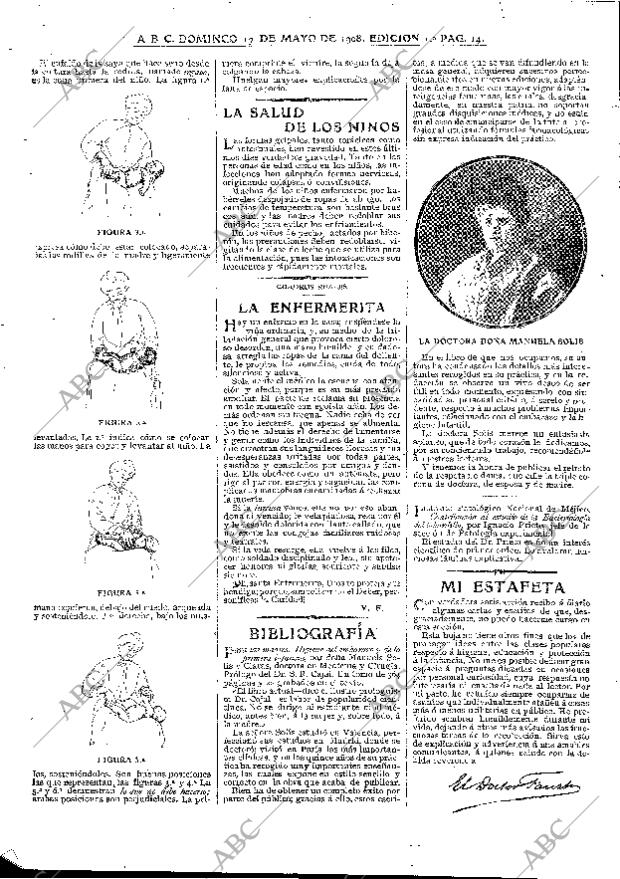 ABC MADRID 17-05-1908 página 14