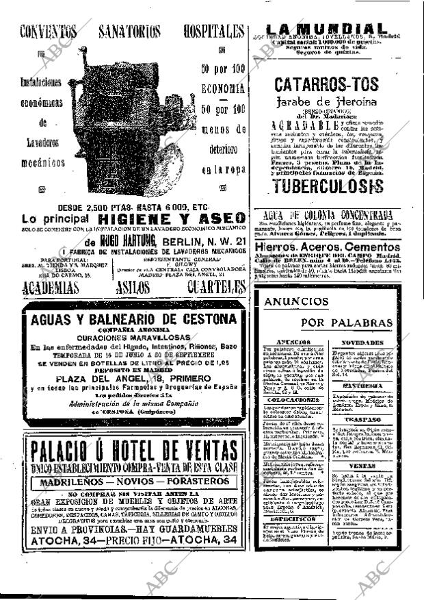 ABC MADRID 24-05-1908 página 16